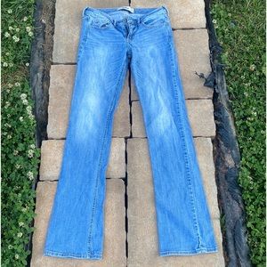Hollister boot cut blue jeans